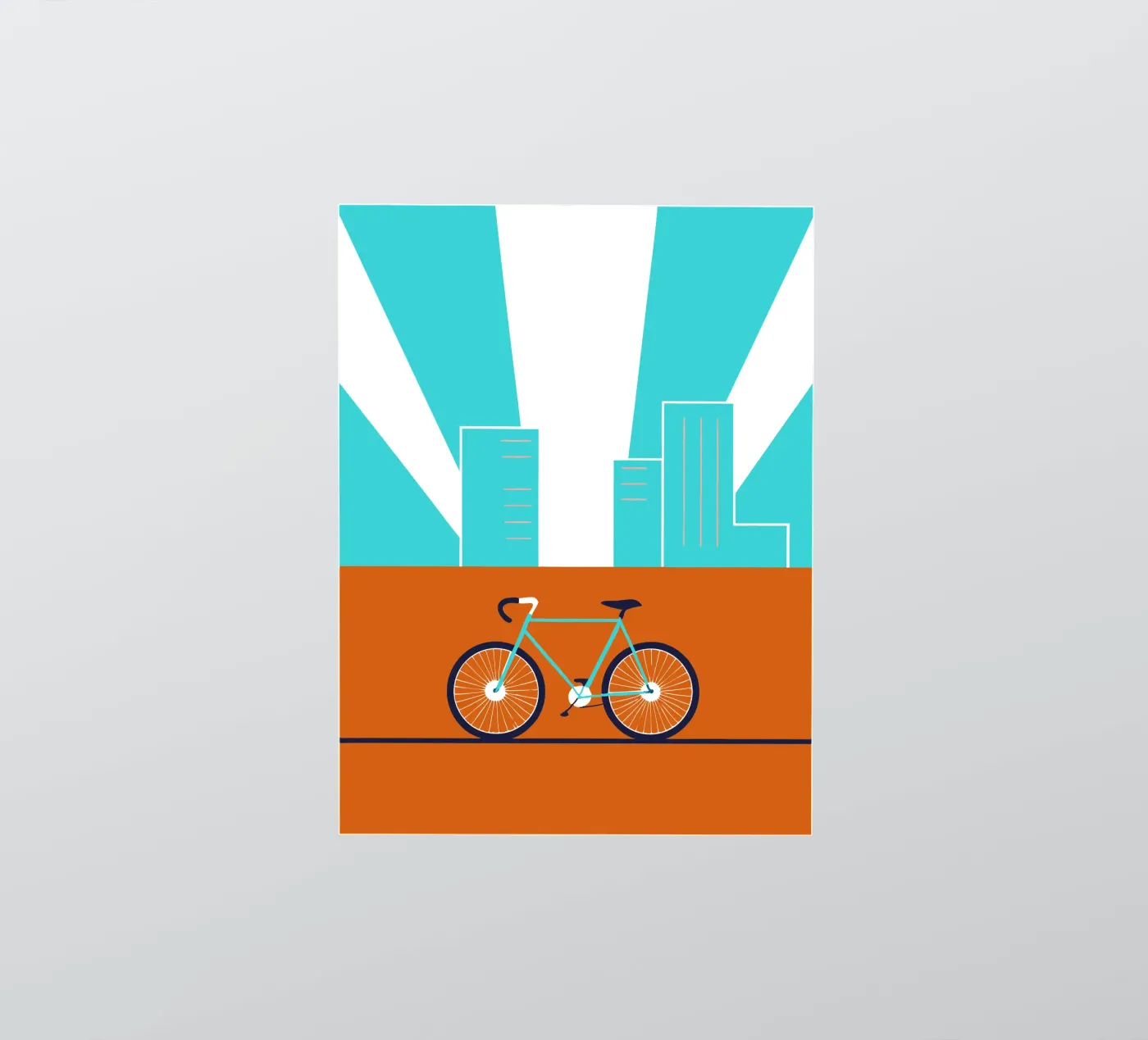 Fiets sticker van TODAY'S SHOP