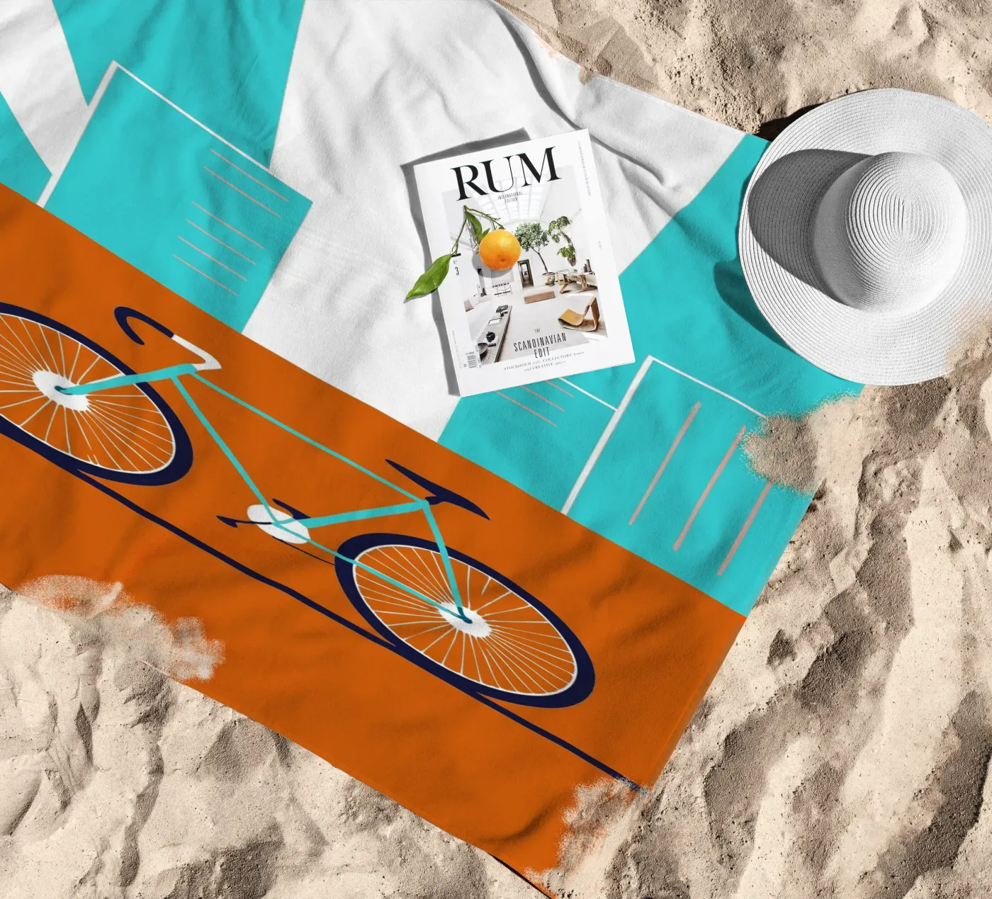 Bicicletta telo mare da TODAY'S SHOP
