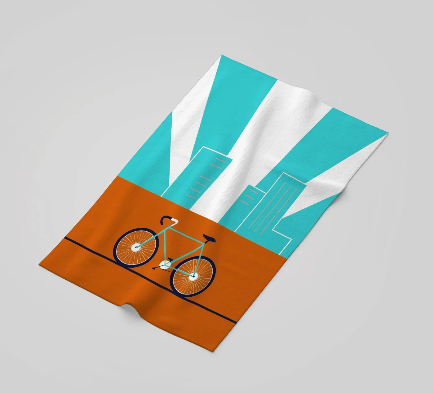 Bicicletta telo mare da TODAY'S SHOP