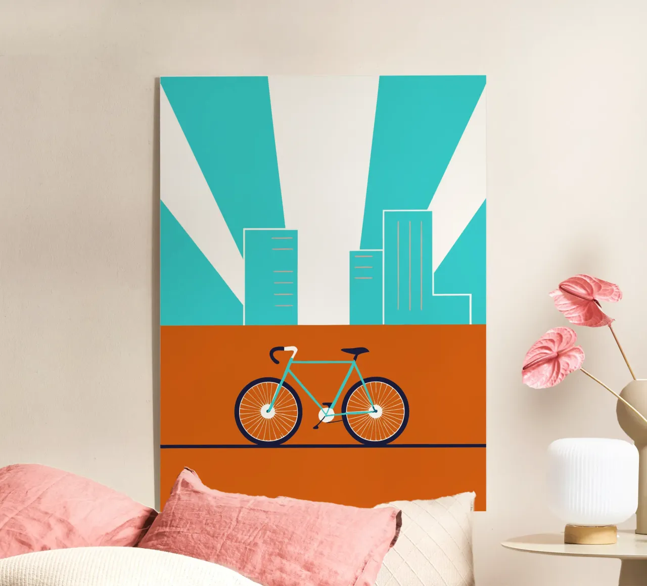 Bicycle acrylic glass by TODAY'S SHOP