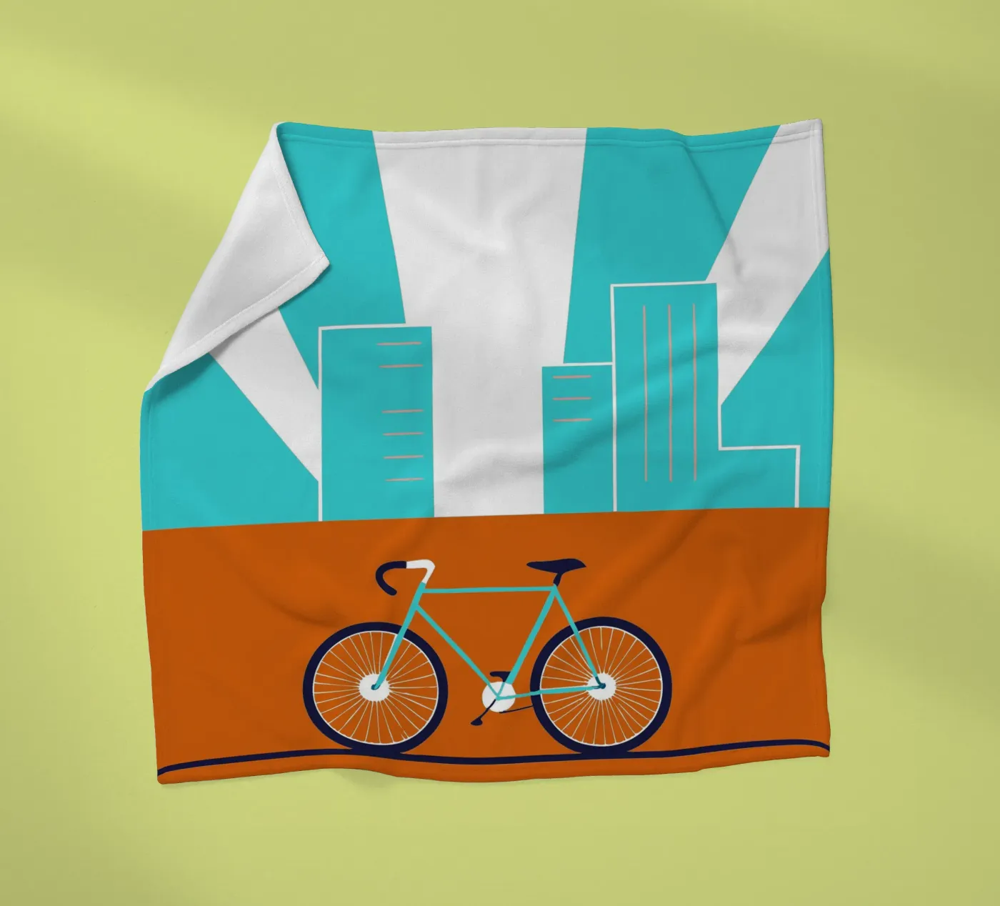 Fiets fleecedeken van TODAY'S SHOP