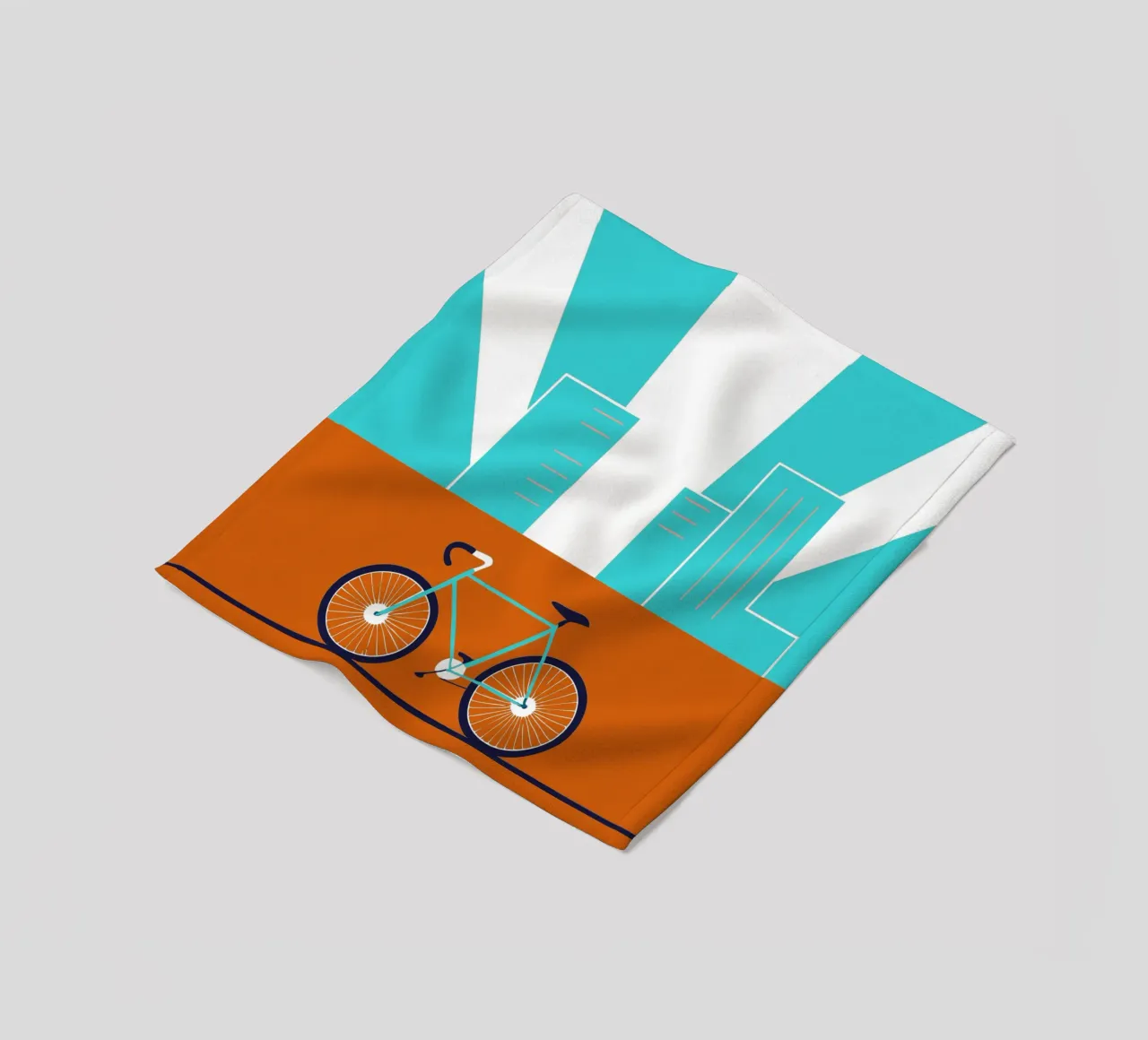 Bicycle fleecedeken van TODAY'S SHOP