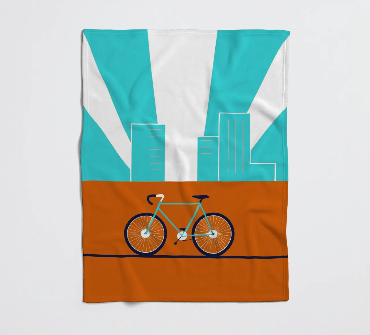 Bicycle fleecedeken van TODAY'S SHOP