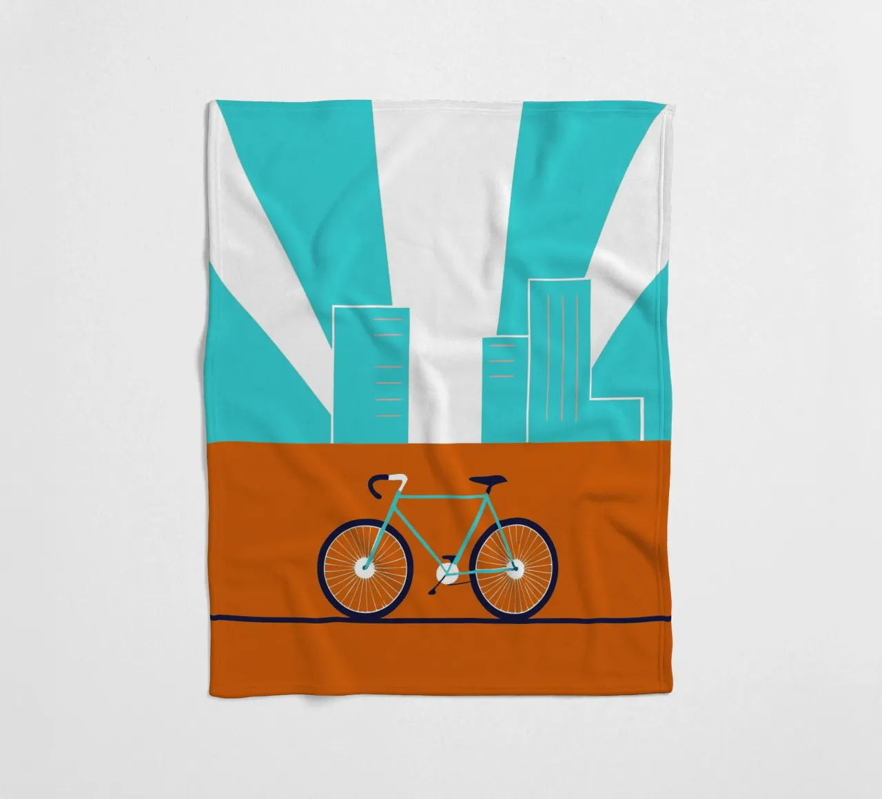 Bicycle fleecedeken van TODAY'S SHOP