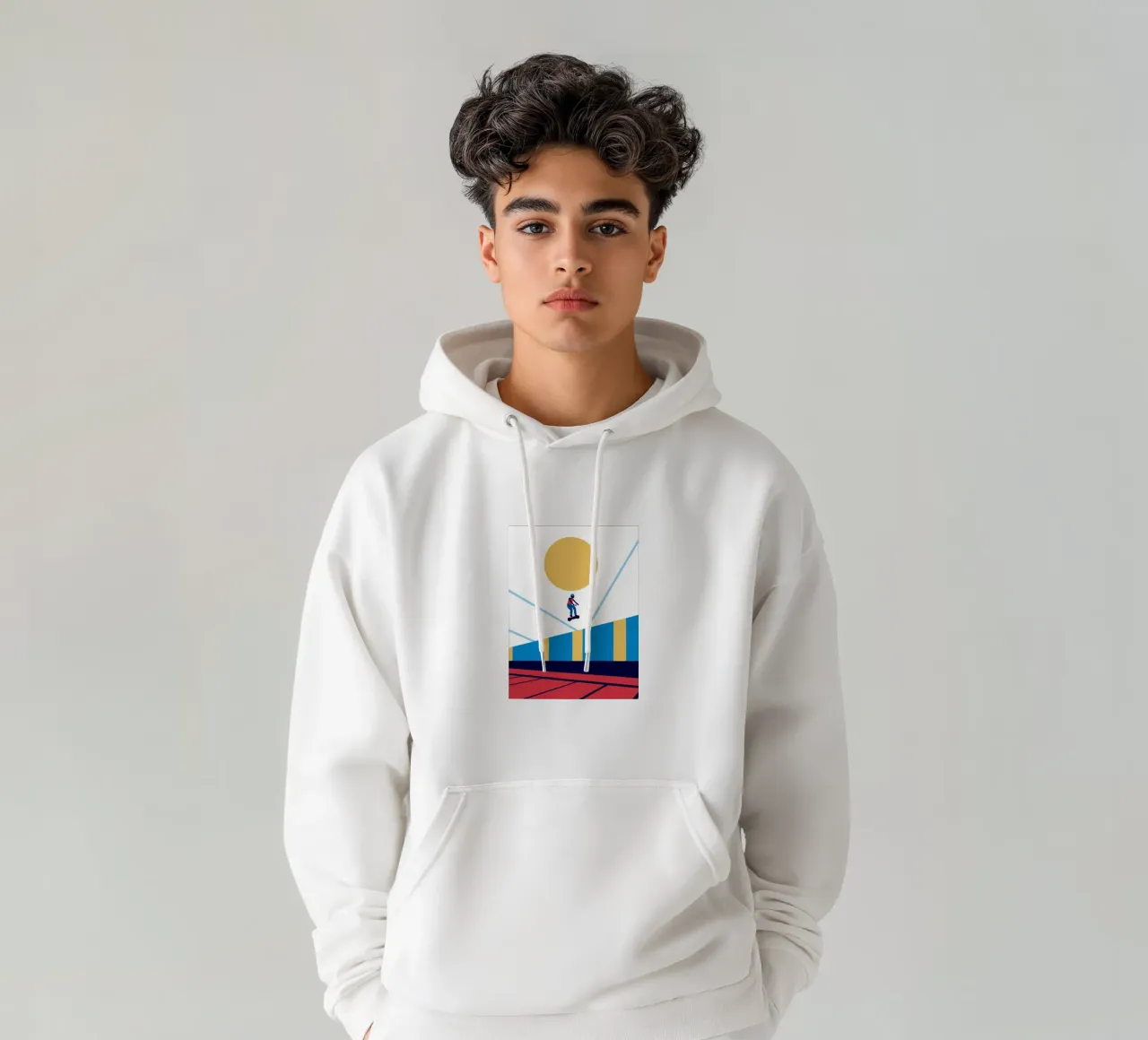 Hoverboard felpa con cappuccio da TODAY'S SHOP