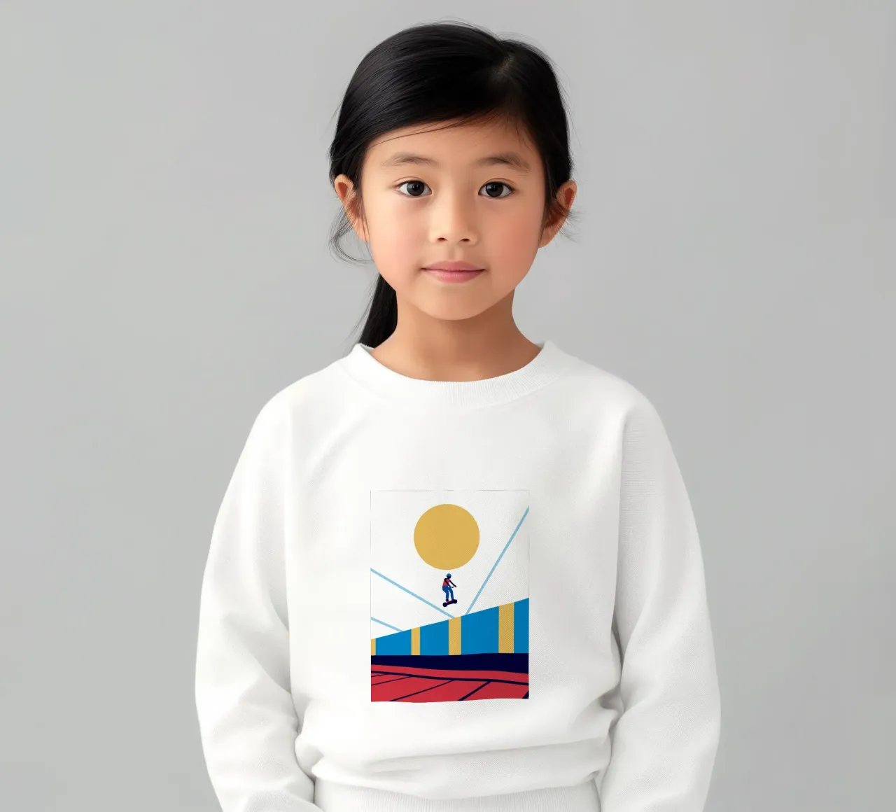 Hoverboard kids sweatshirt by TODAY'S SHOP
