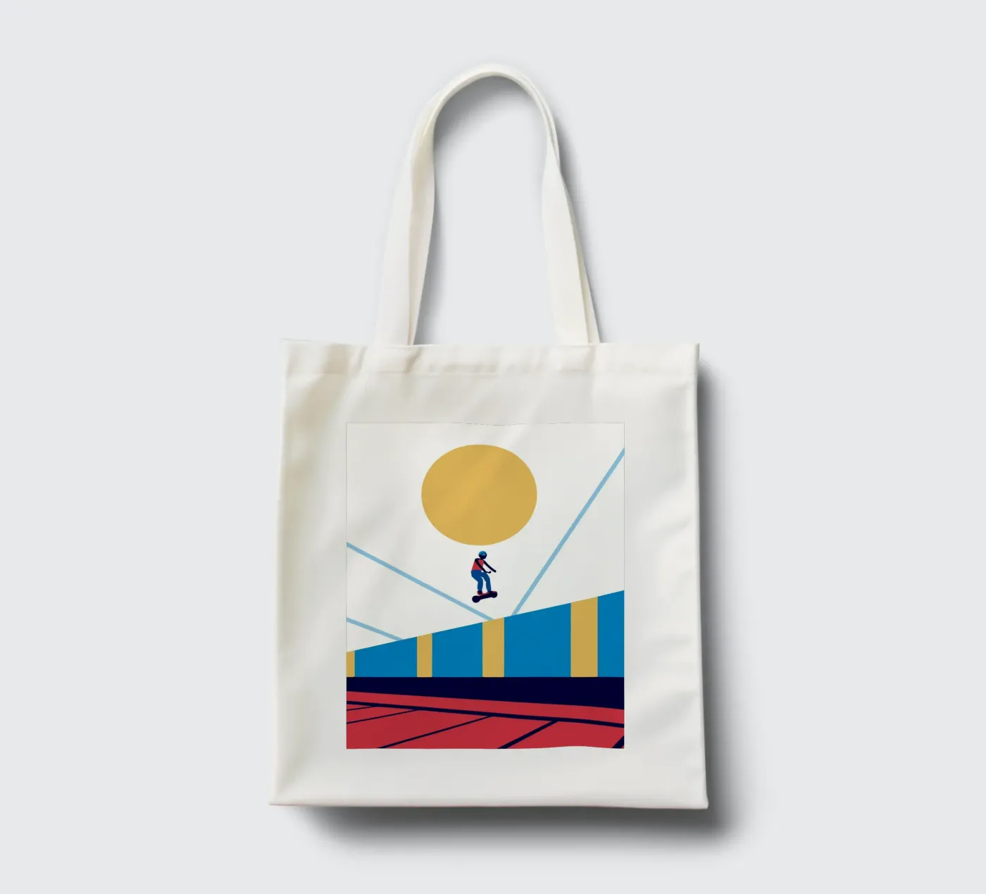 Hoverboard tote bag by TODAY'S SHOP