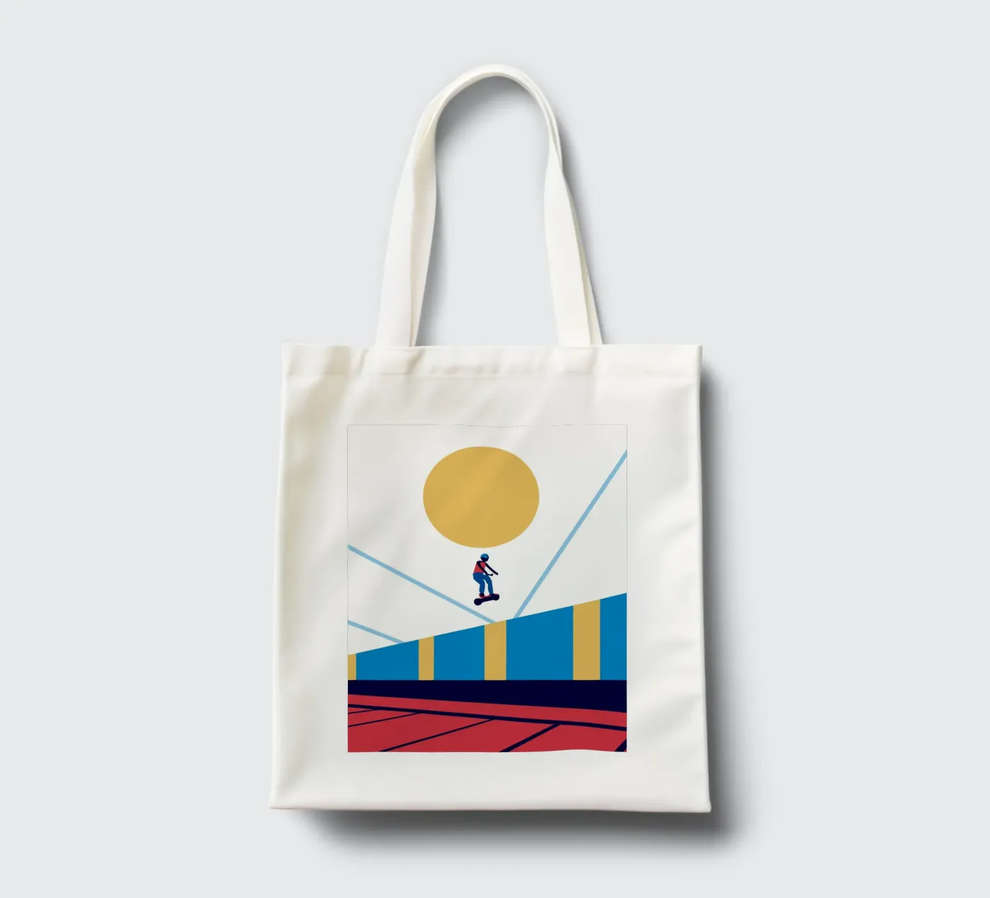 Hoverboard tote bag by TODAY'S SHOP