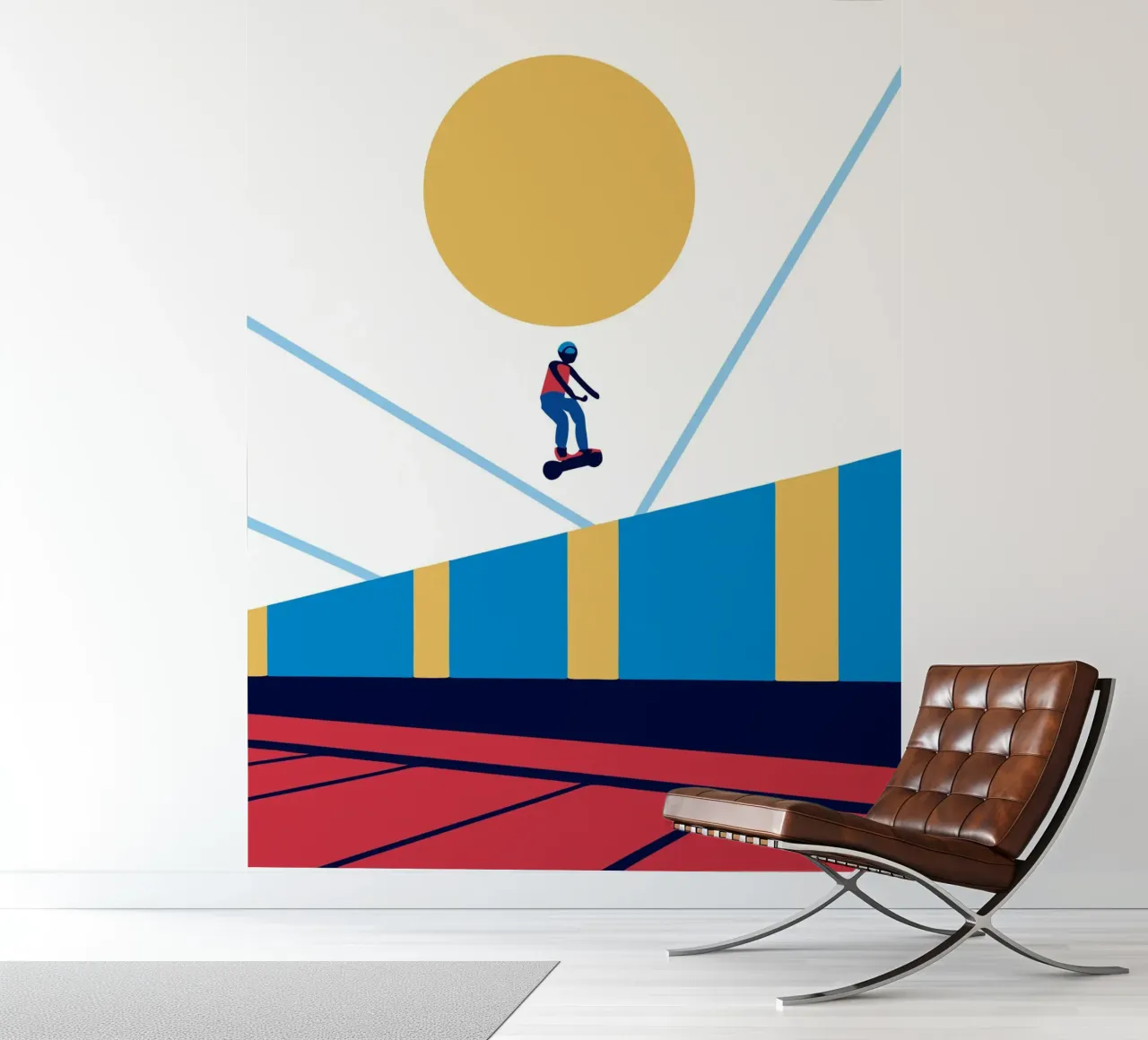 Hoverboard fotobehang van TODAY'S SHOP