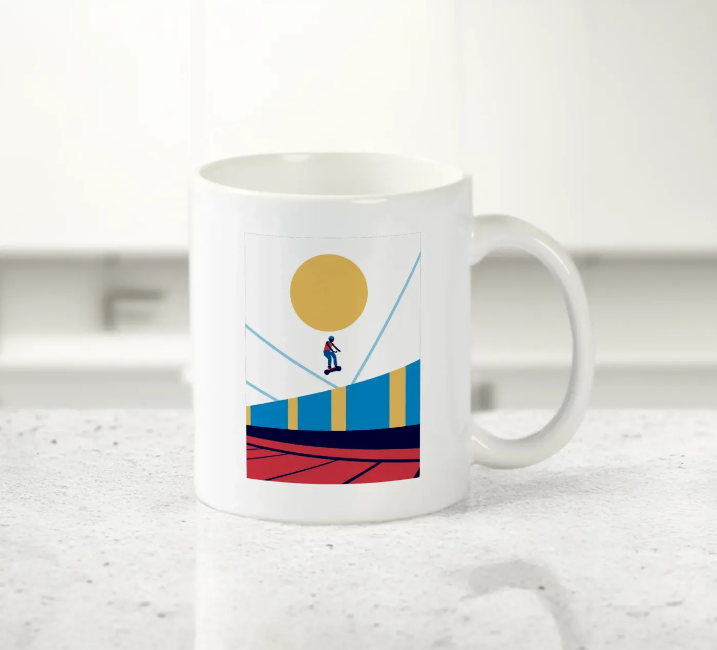 Hoverboard keramische mok van TODAY'S SHOP