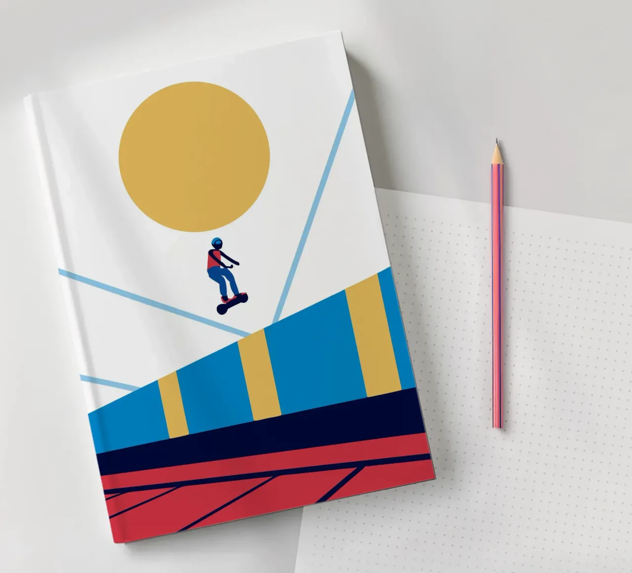 Hoverboard notebook by TODAY'S SHOP