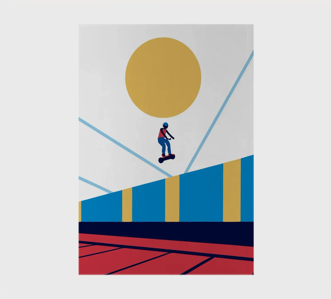 Hoverboard notebook by TODAY'S SHOP