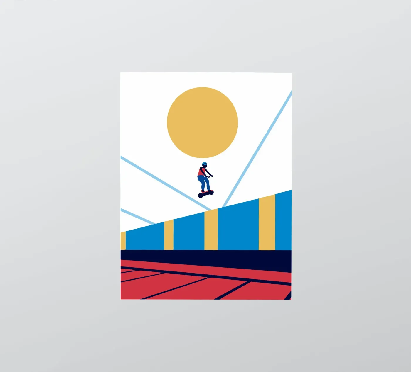 Hoverboard sticker by TODAY'S SHOP