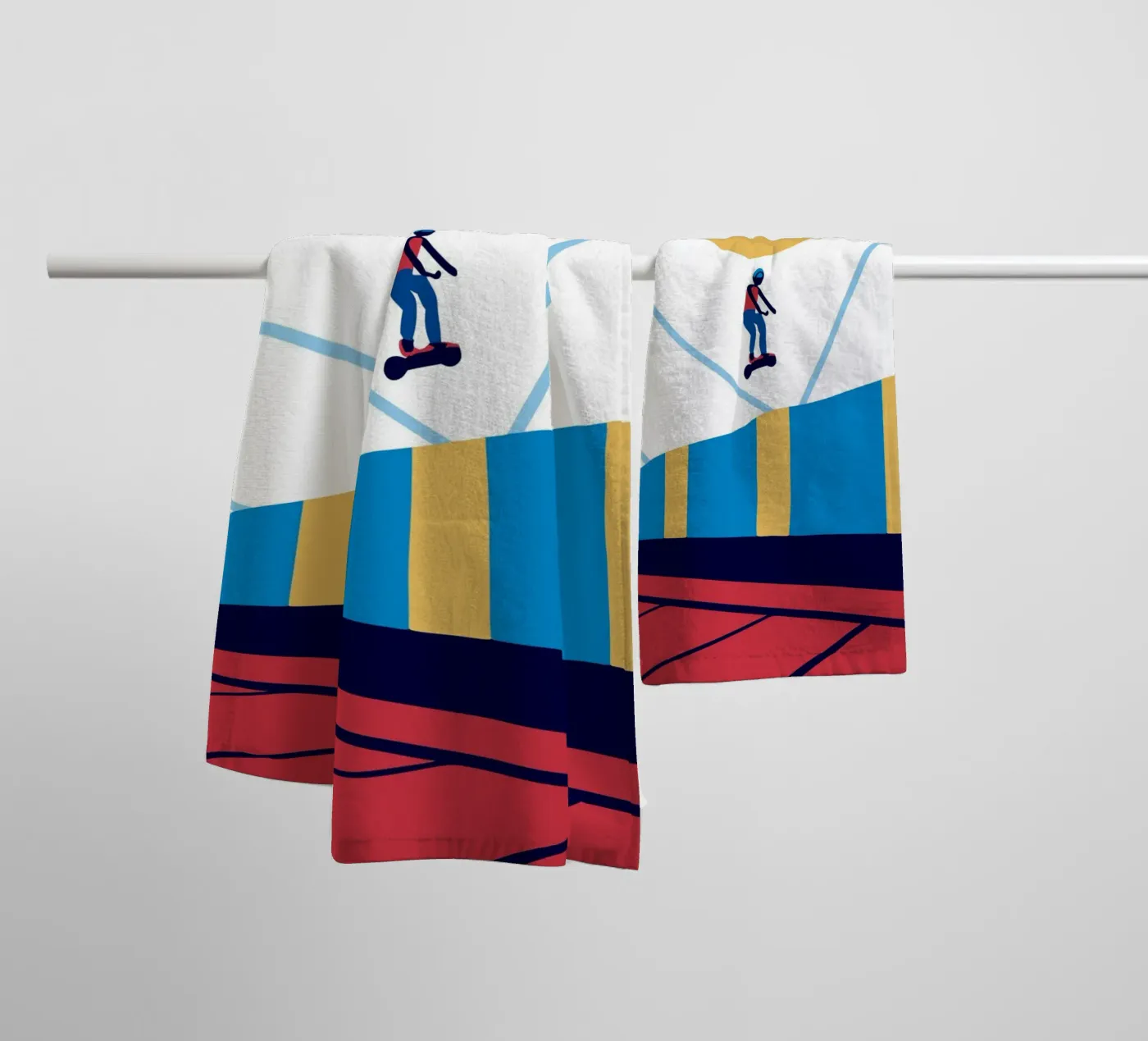Hoverboard towel by TODAY'S SHOP
