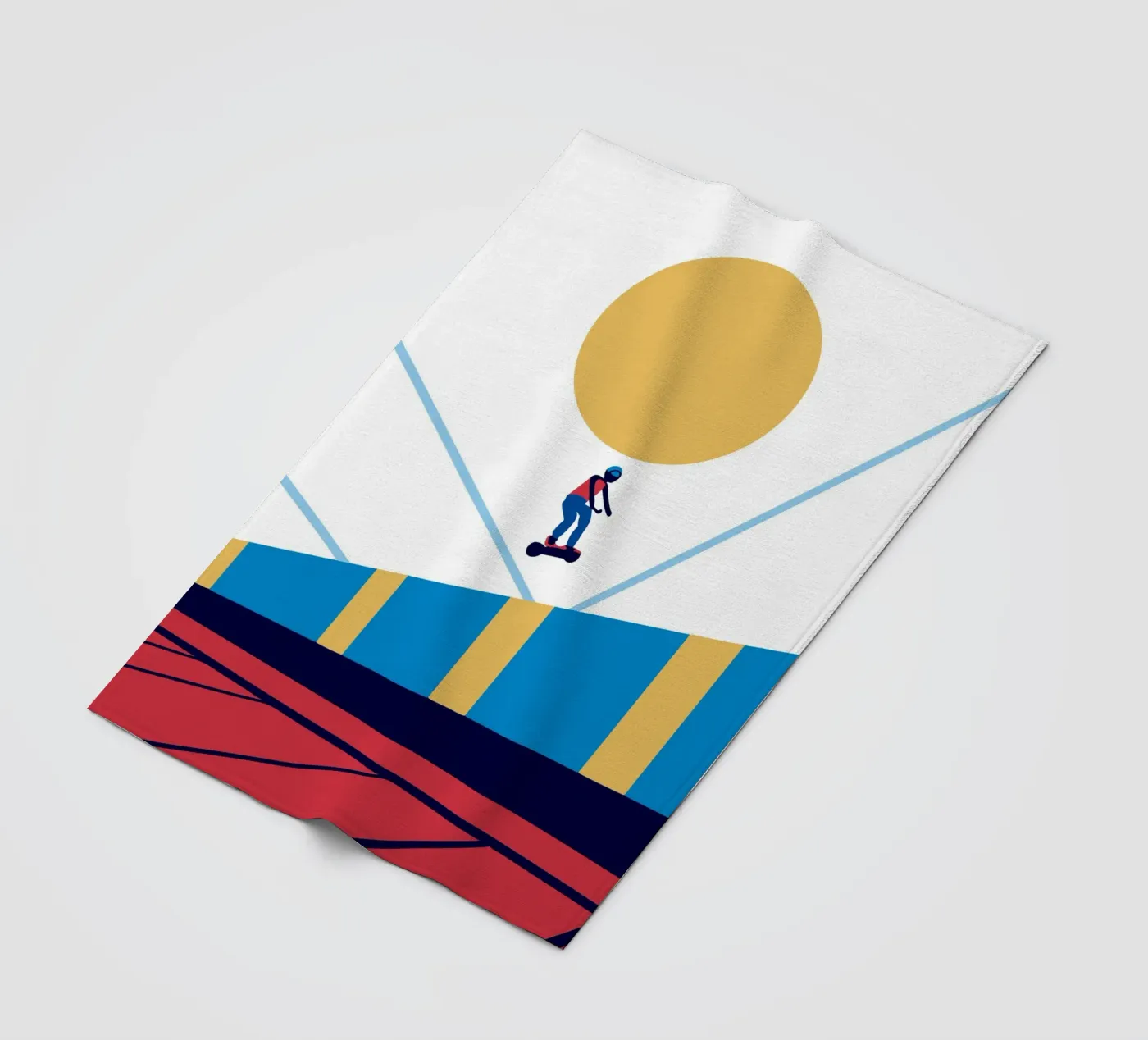 Hoverboard Fleecedecke von TODAY'S SHOP
