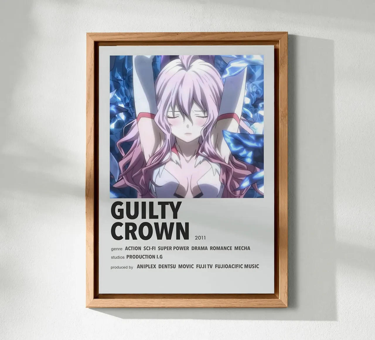 GUILTY  CROWN  2011 alu-dibond by Totoya
