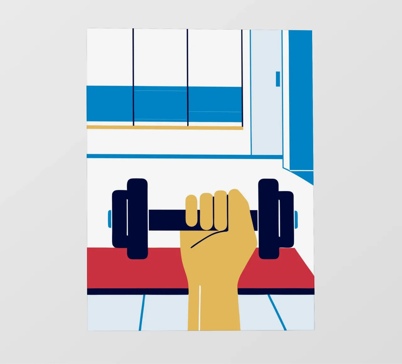 Manubrio fitness telo in pvc da TODAY'S SHOP