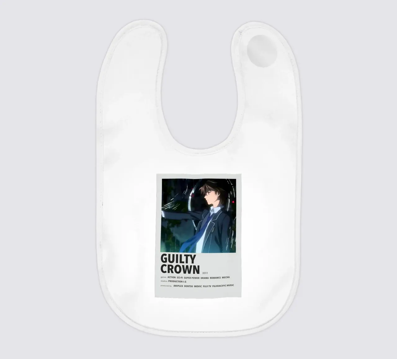 GUILTY  CROWN  2011 baby bib by Totoya