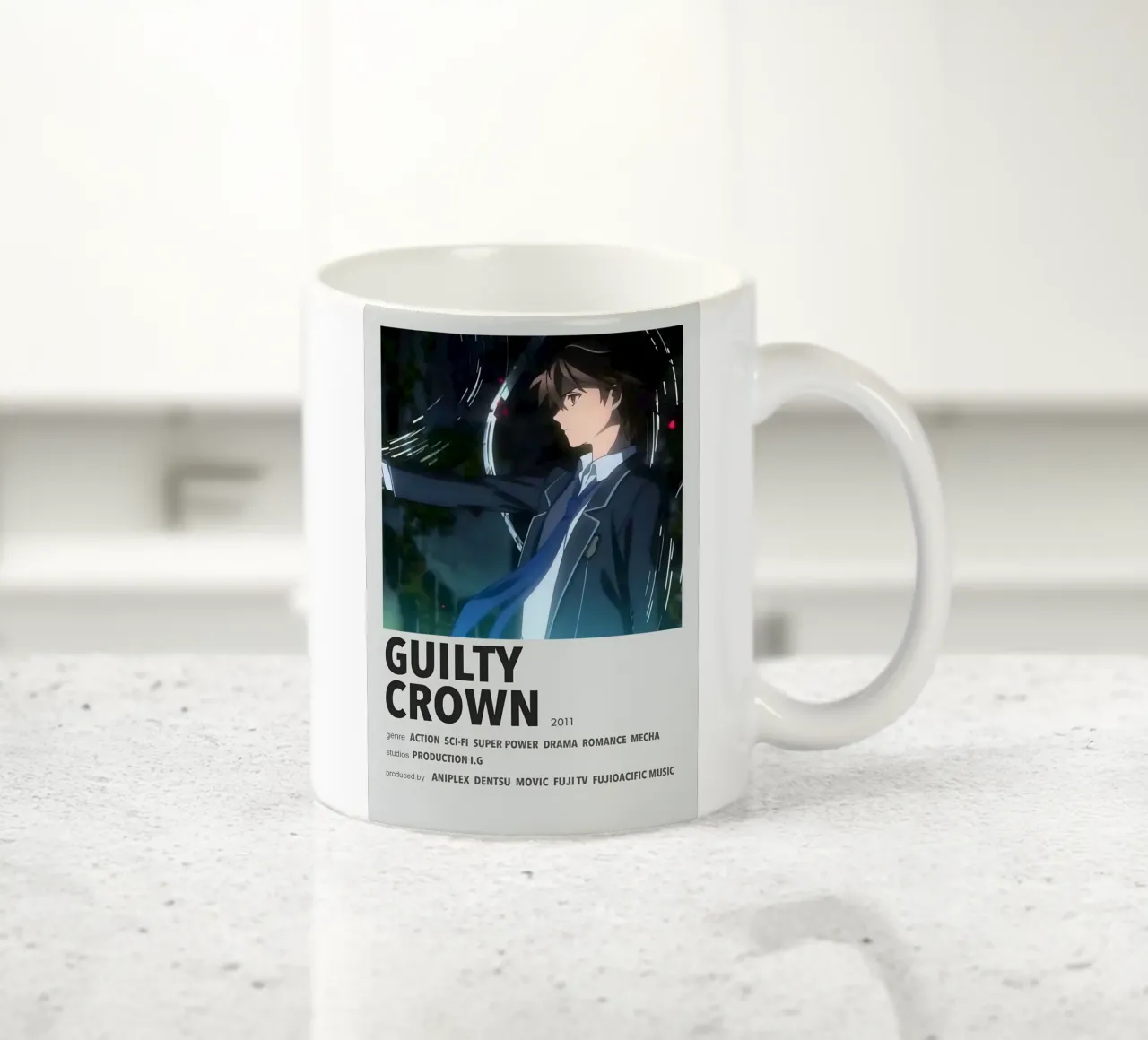 GUILTY  CROWN  2011 tazza in ceramica da Totoya