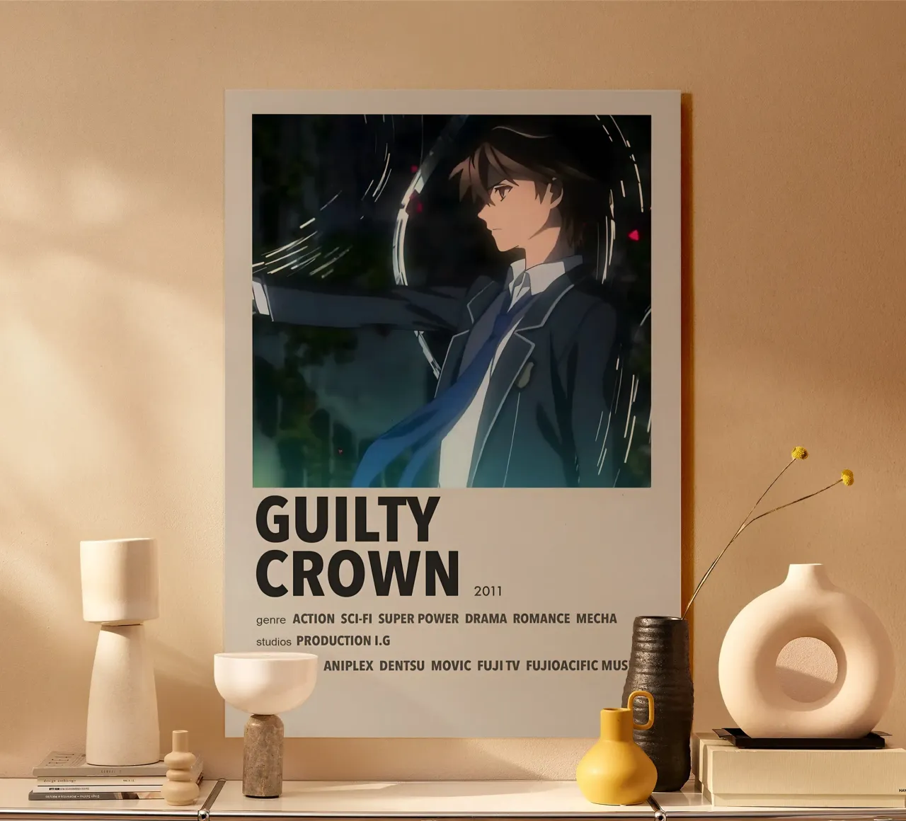 GUILTY  CROWN  2011 acrylic glass by Totoya