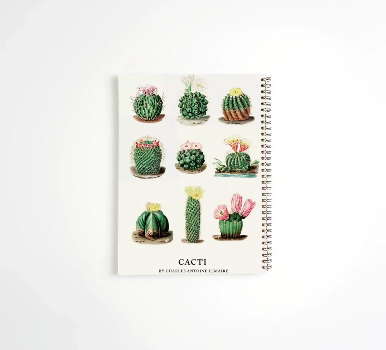 Cacti by Charles Antoine Lemaire diario ad anelli da Flora & Fauna