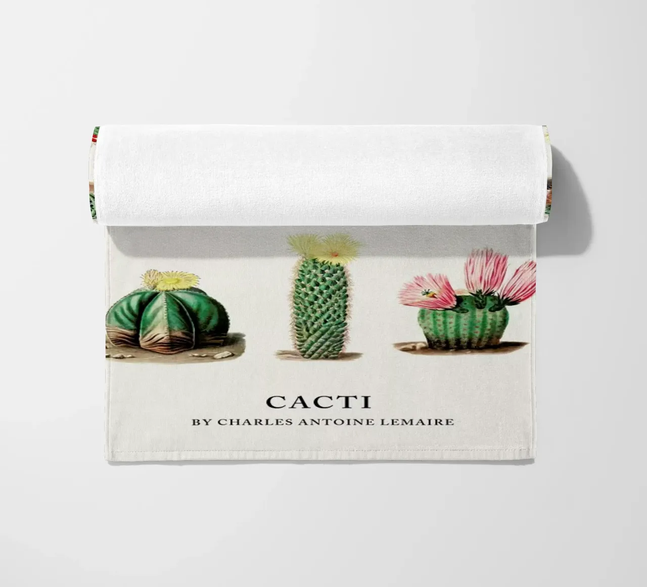 Cacti by Charles Antoine Lemaire telo mare da Flora & Fauna