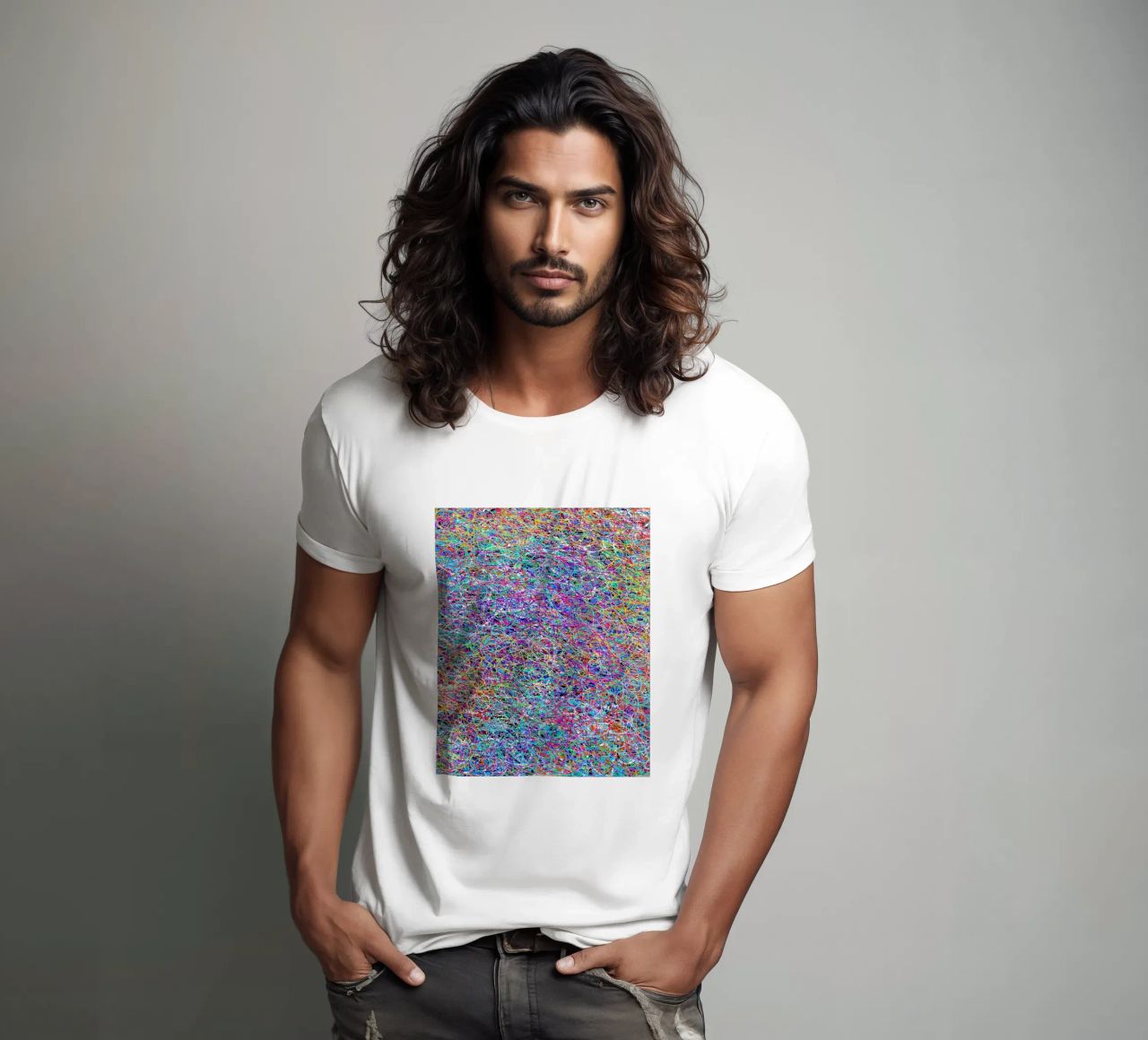 Virtualità complessa t-shirt da Carinaprint