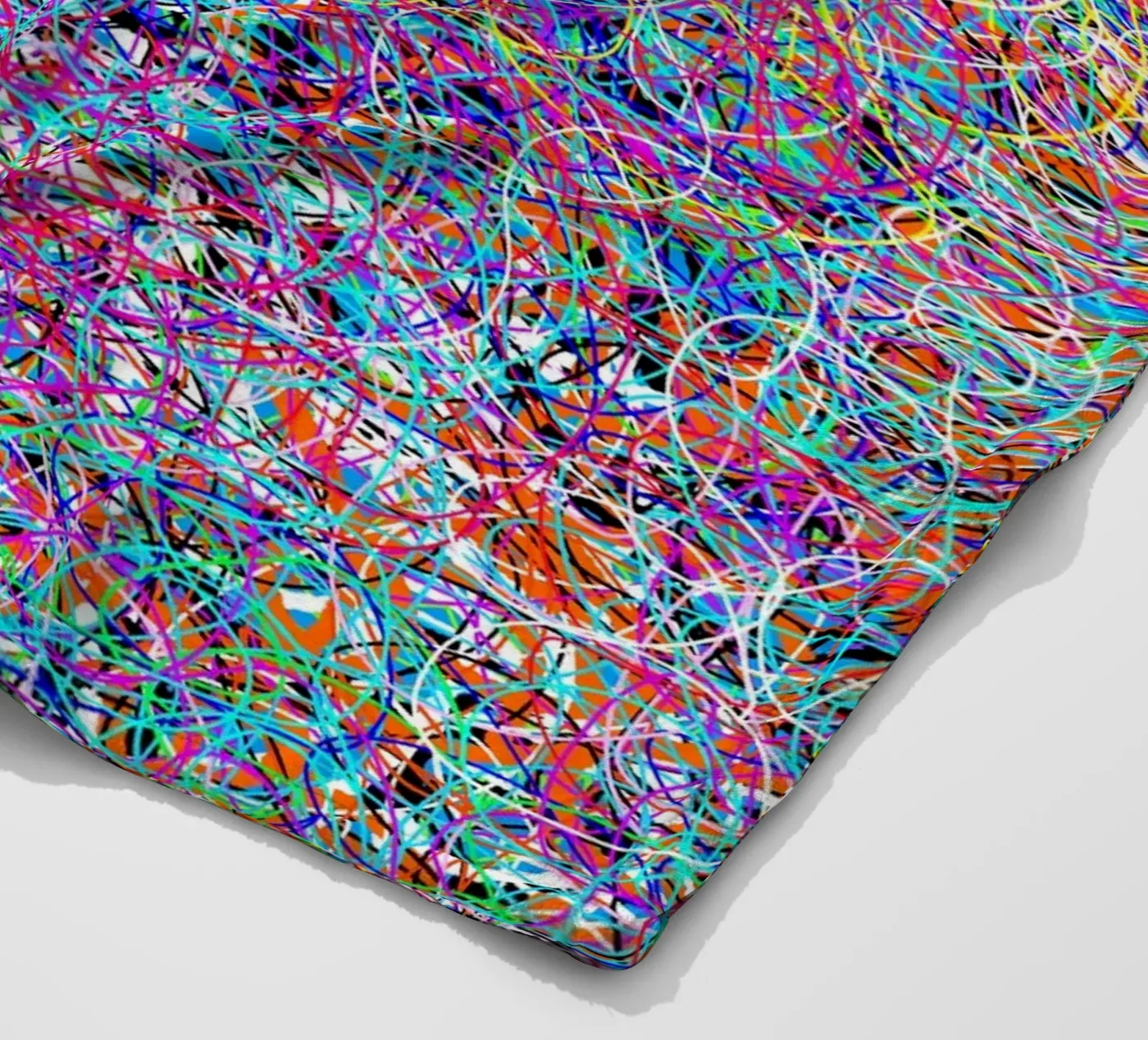 Complex virtuality fleece blanket by Carinaprint