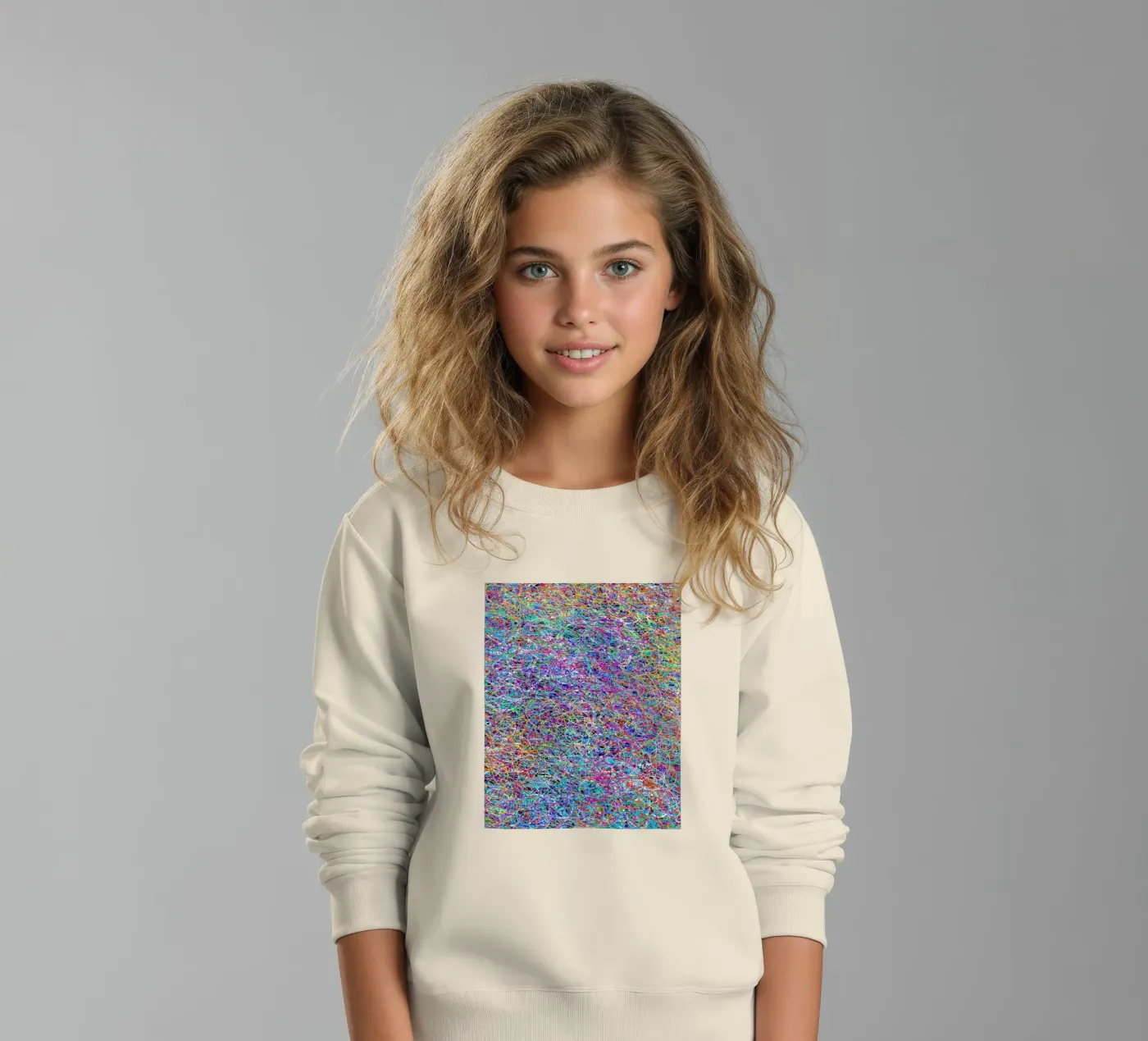 Complexe virtualiteit kinder sweatshirt van Carinaprint