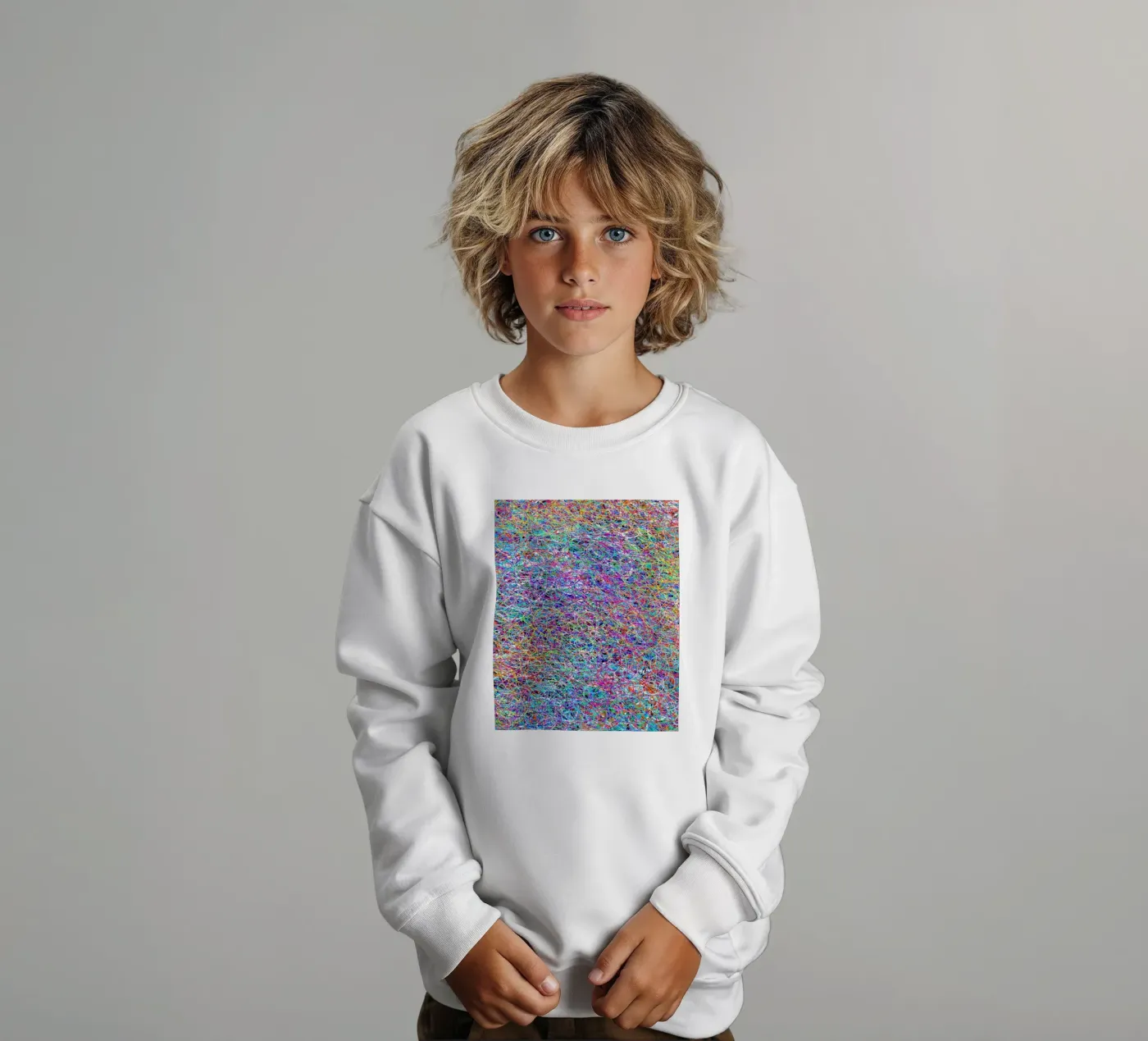 Complexe virtualiteit kinder sweatshirt van Carinaprint