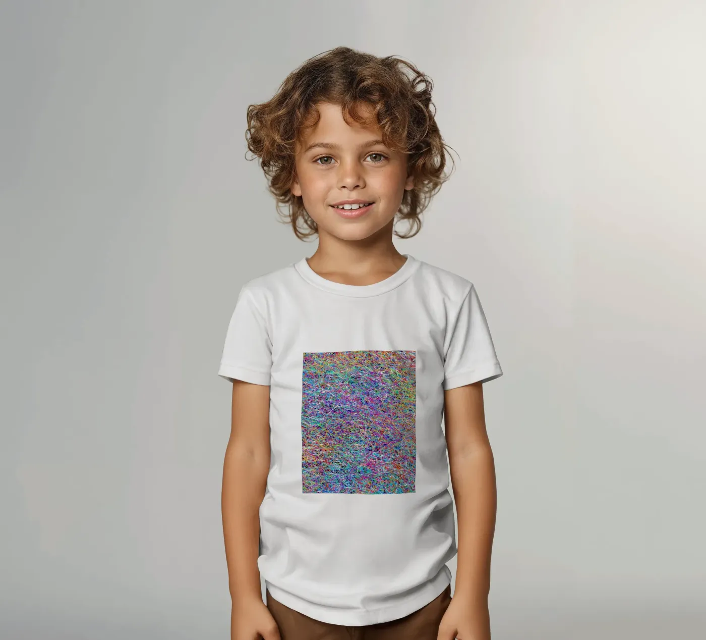 Complex virtuality kinder t-shirt van Carinaprint