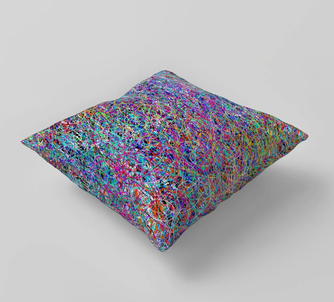 Virtualità complessa cuscino da Carinaprint