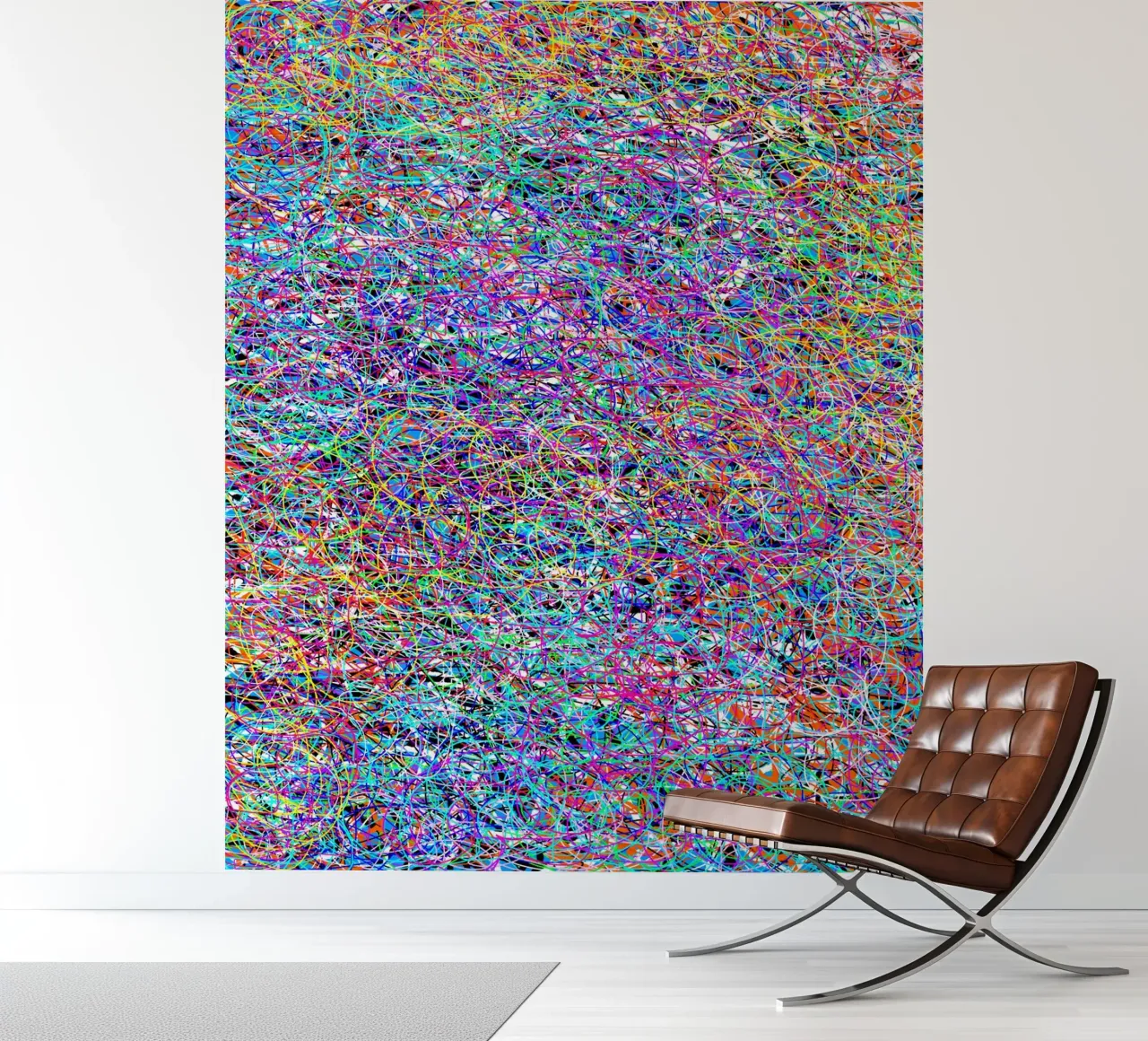 Complexe virtualiteit fotobehang van Carinaprint