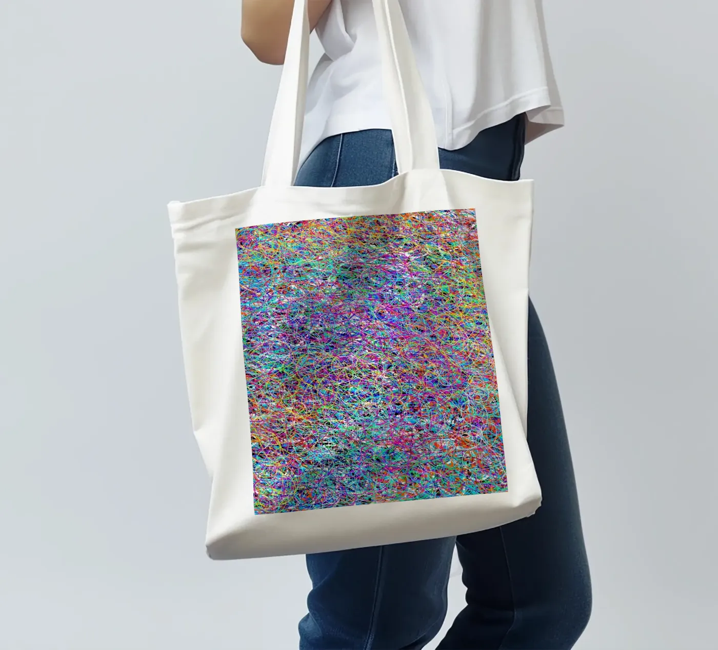 Complex virtuality tote bag by Carinaprint