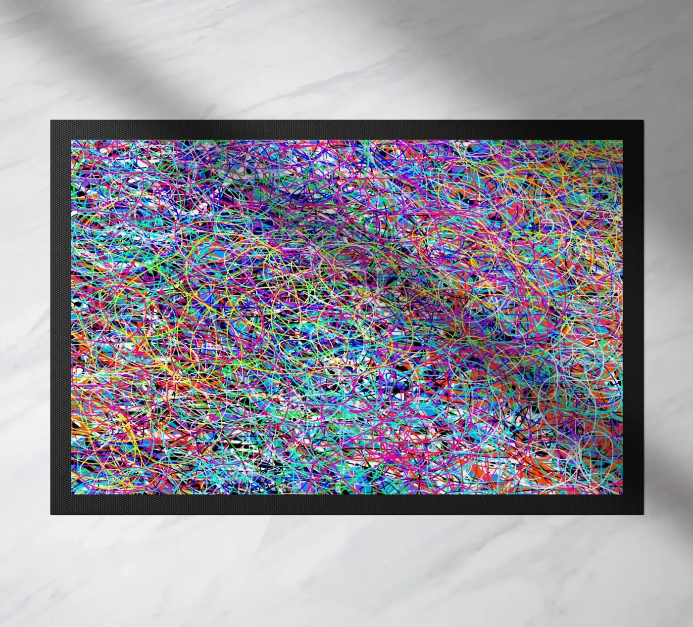 Complex virtuality doormat by Carinaprint