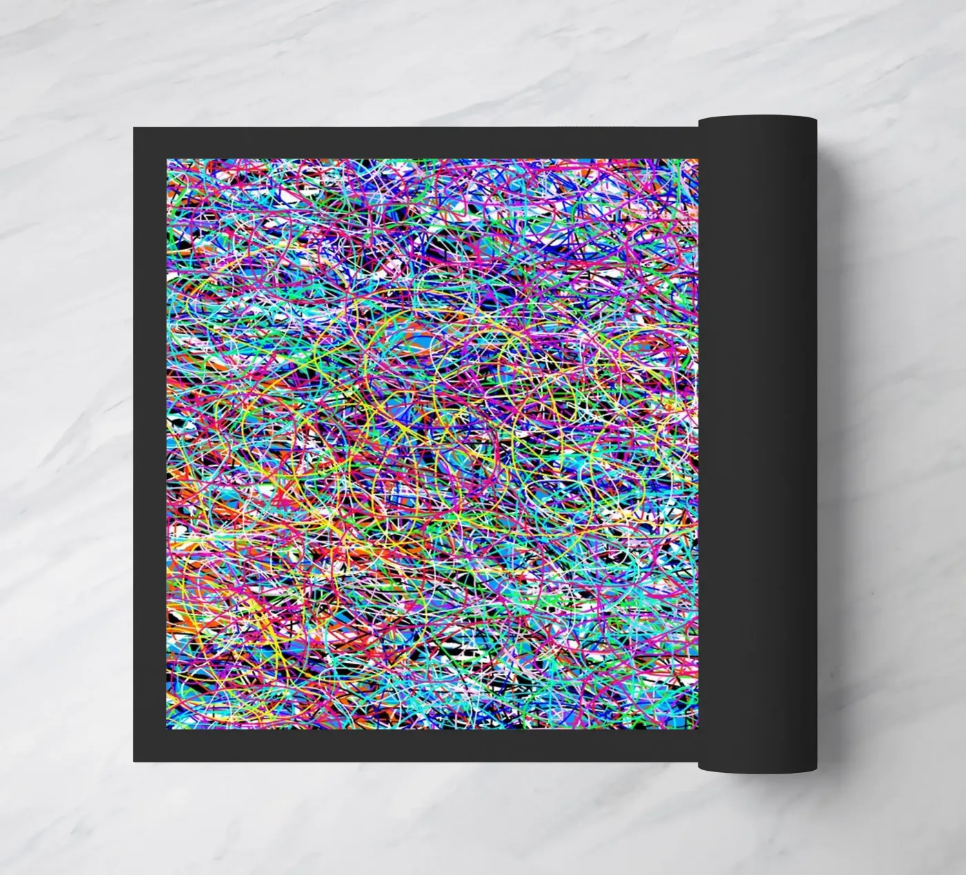 Complex virtuality doormat by Carinaprint