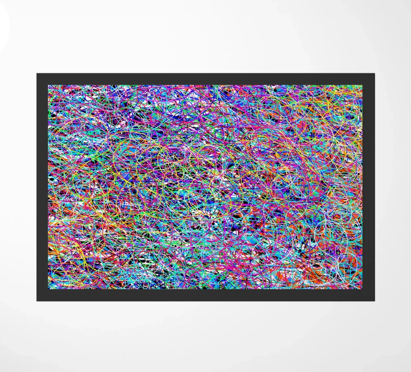Complex virtuality doormat by Carinaprint