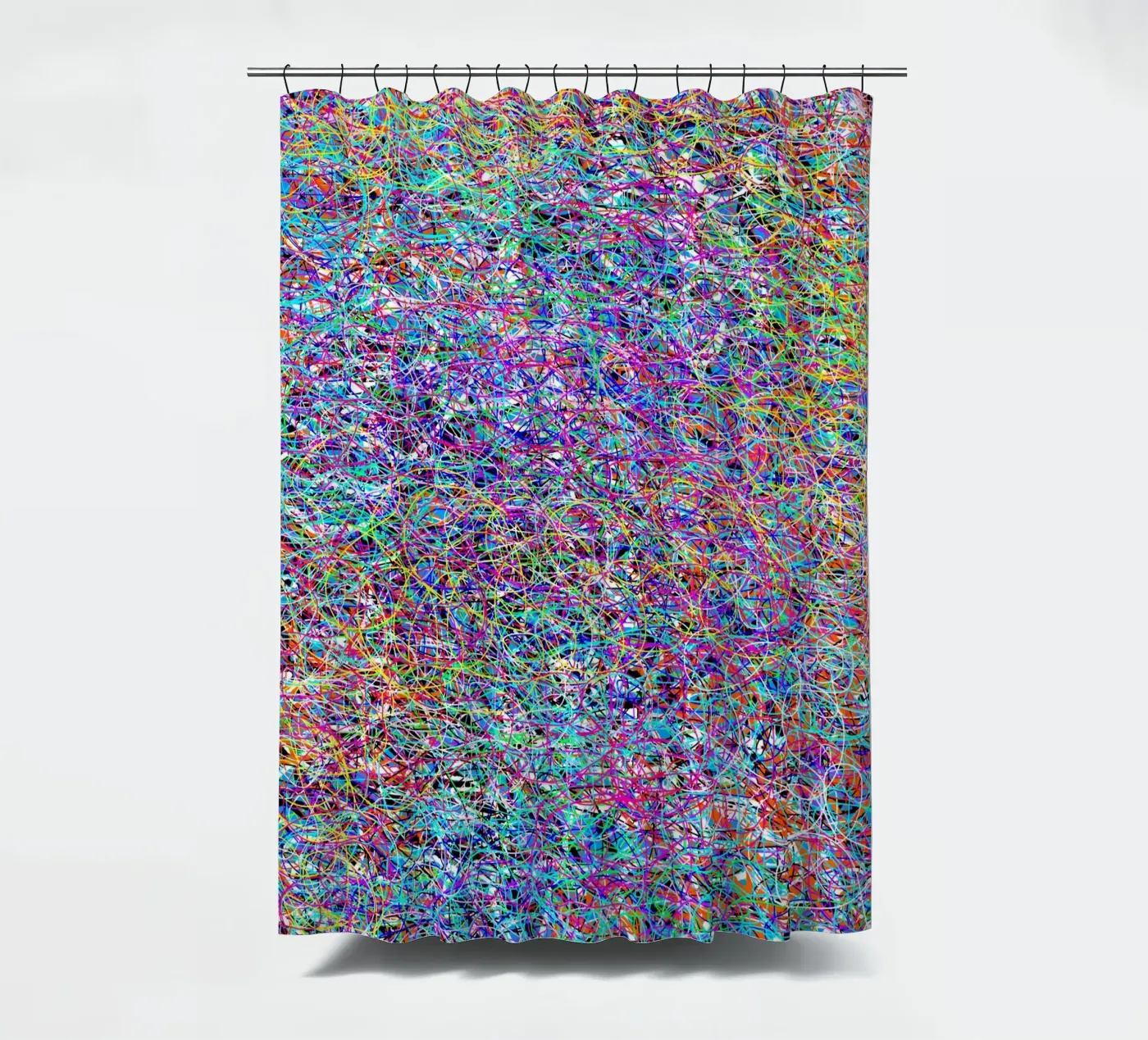 Complex virtuality Duschvorhang von Carinaprint