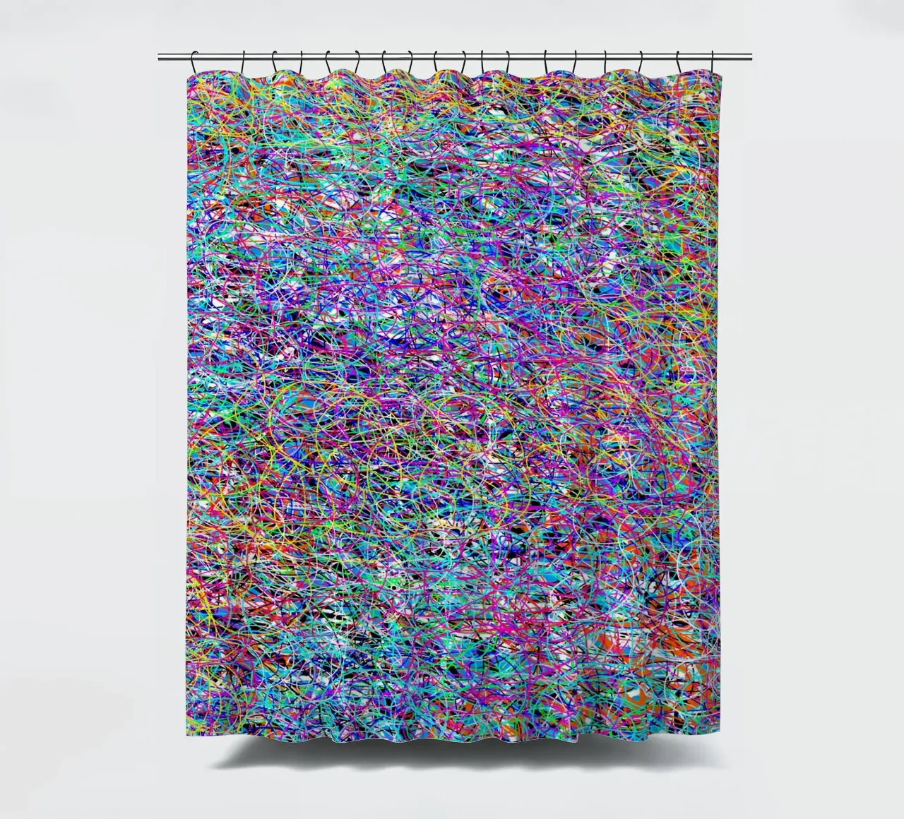 Complexe virtualiteit douchegordijn van Carinaprint