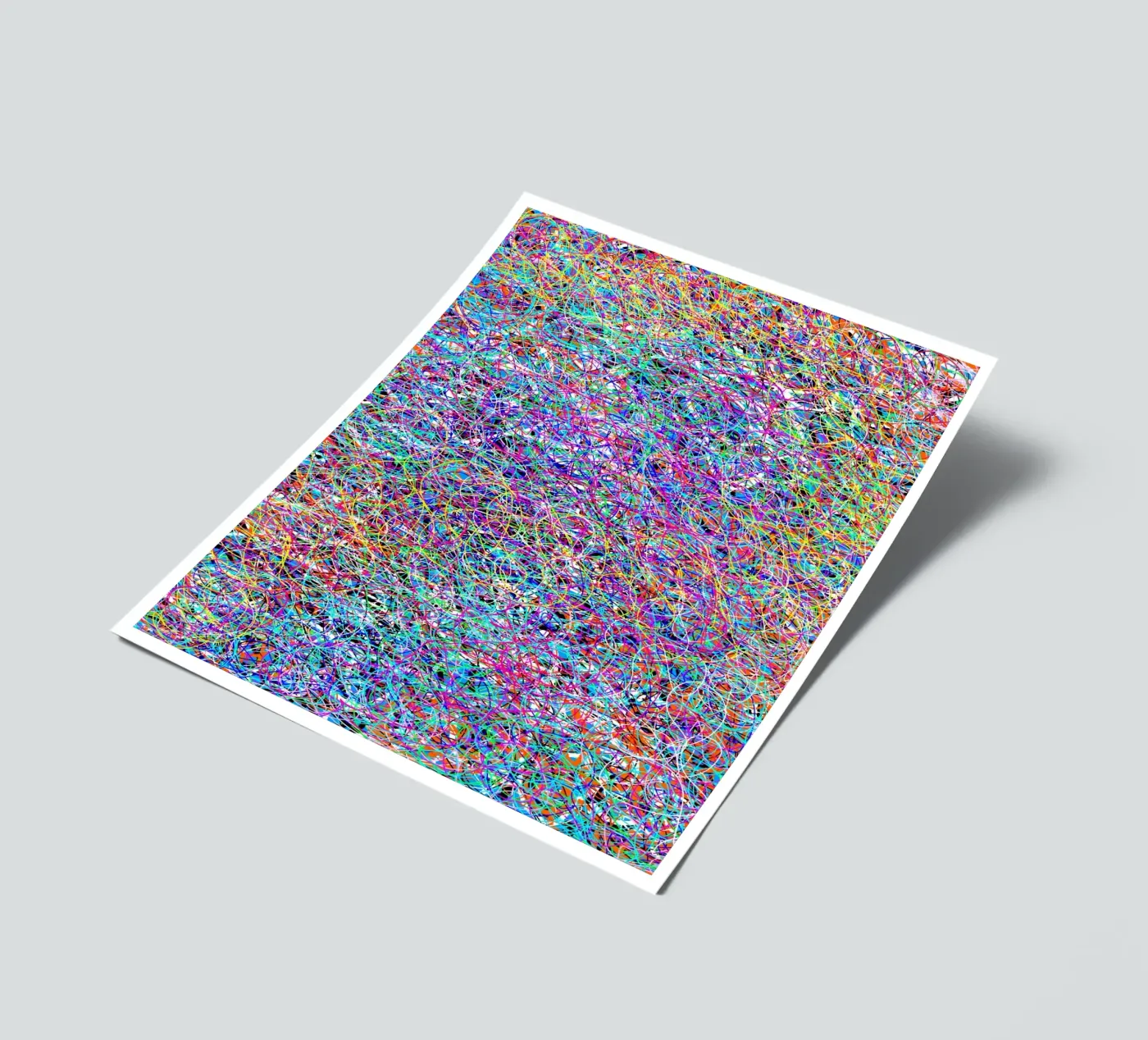 Complex virtuality sticker sheet by Carinaprint