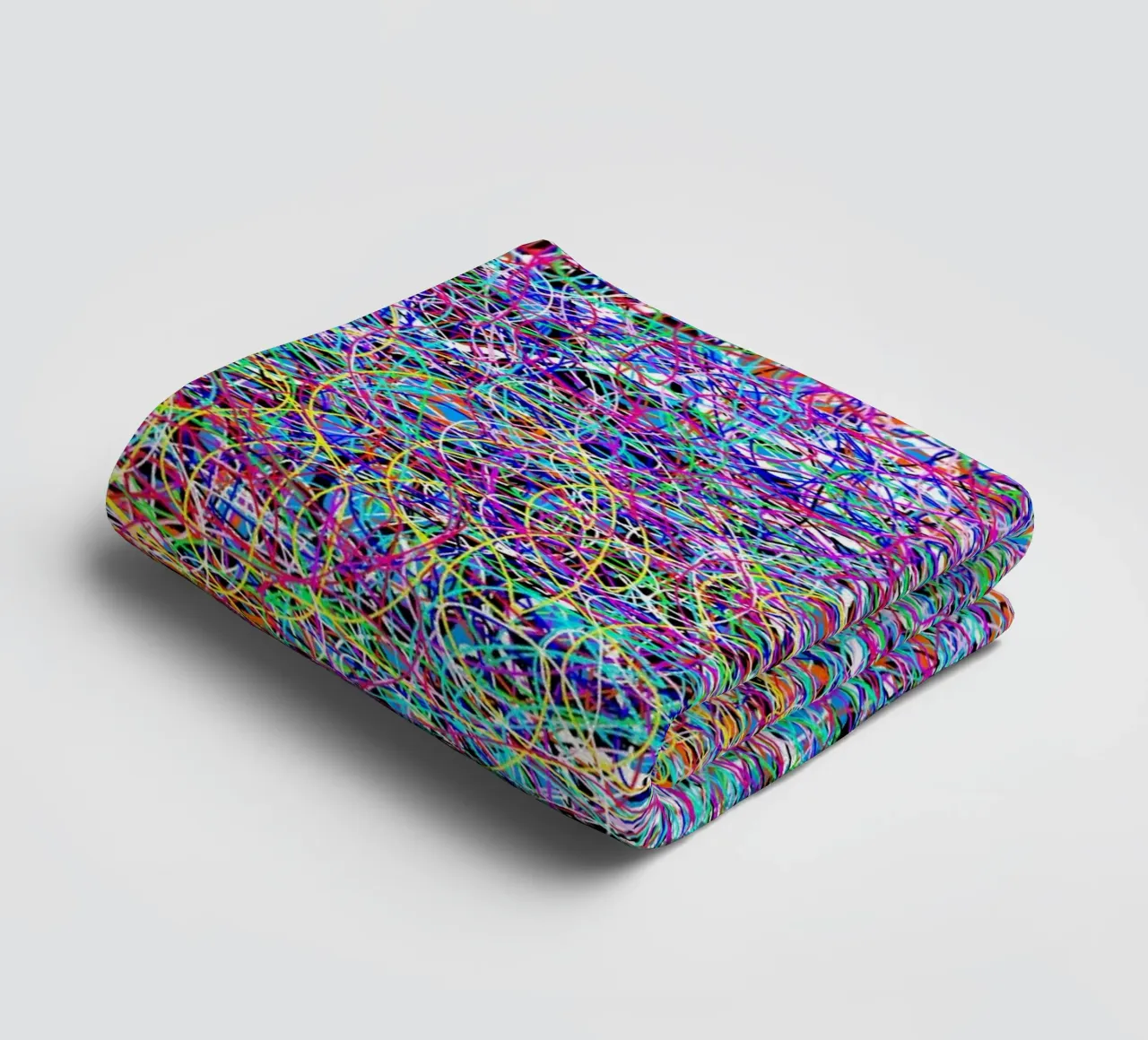 Complex virtuality towel by Carinaprint