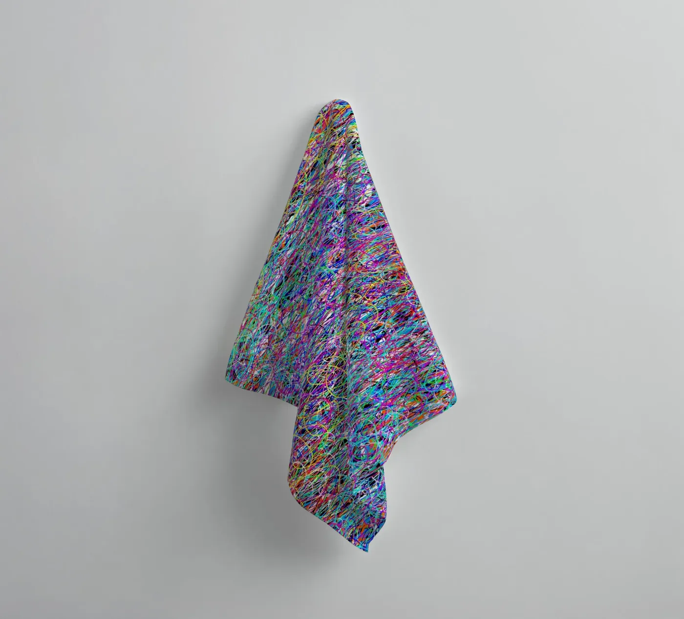 Complex virtuality badhanddoek van Carinaprint