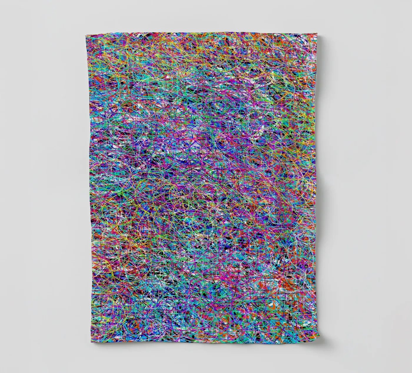 Complex virtuality tea towel by Carinaprint