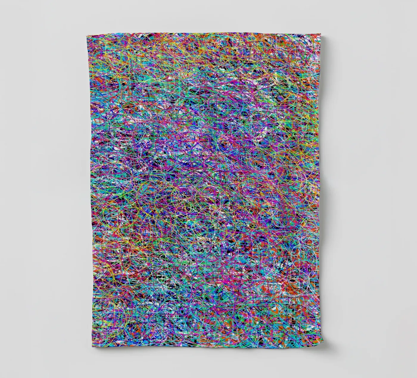 Complex virtuality tea towel by Carinaprint