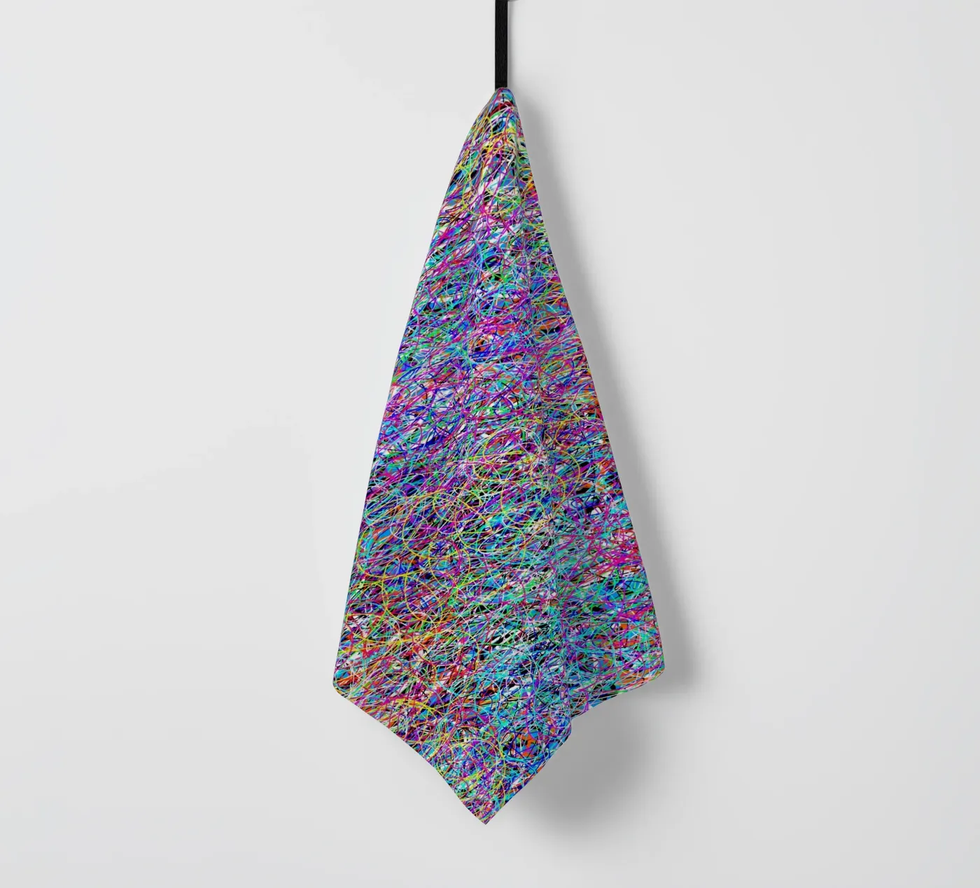 Complex virtuality tea towel by Carinaprint