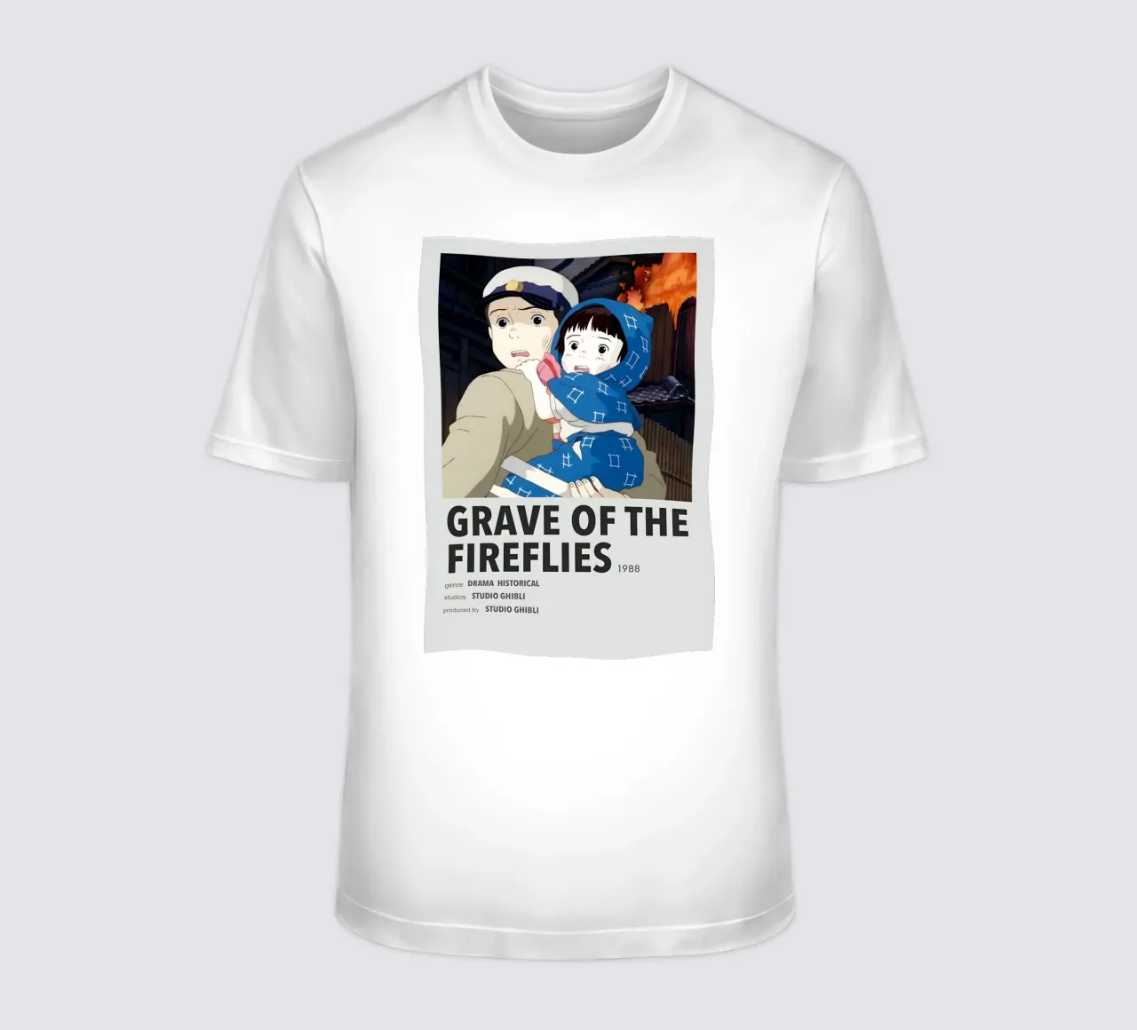 GRAVE OF THE FIREFLIES 1908 t-shirt da Totoya