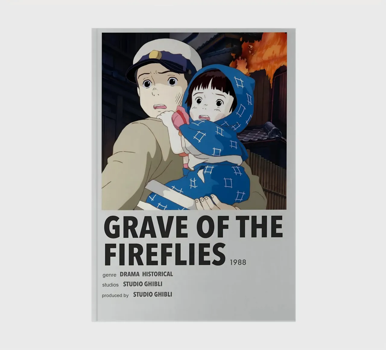 GRAVE OF THE FIREFLIES 1908 notebook by Totoya