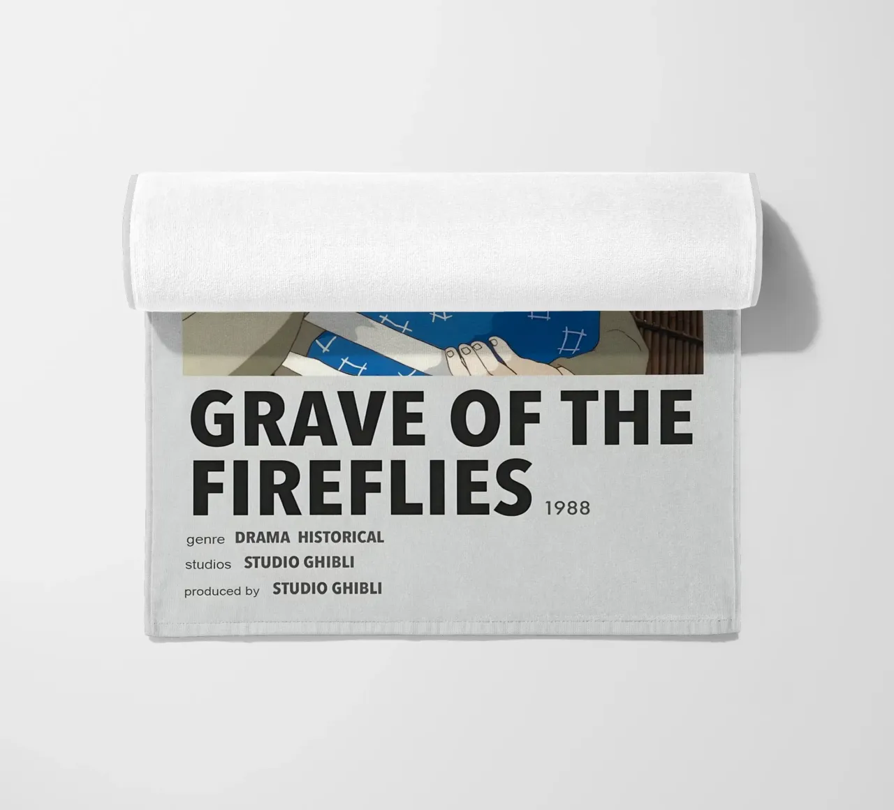 GRAVE OF THE FIREFLIES 1908 telo mare da Totoya