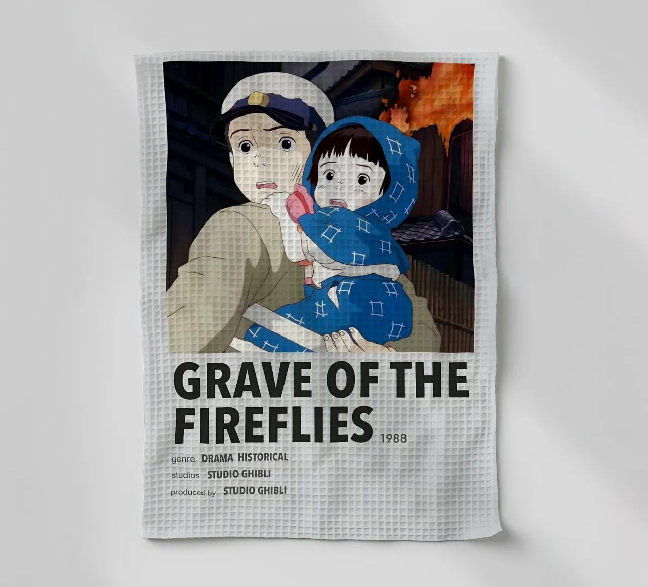GRAVE OF THE FIREFLIES 1908 canovaccio da cucina da Totoya