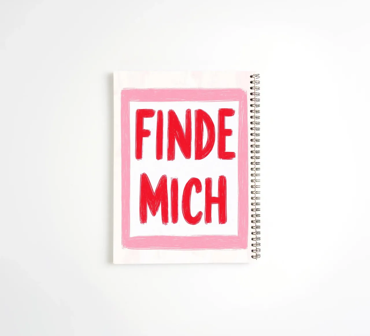 Find me quickly spiral notebook by Carinaprint